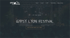 Desktop Screenshot of gypsylyonfestival.com